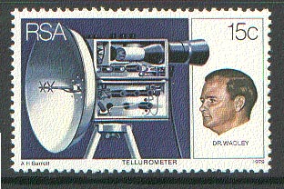 Tellurometer stamp
